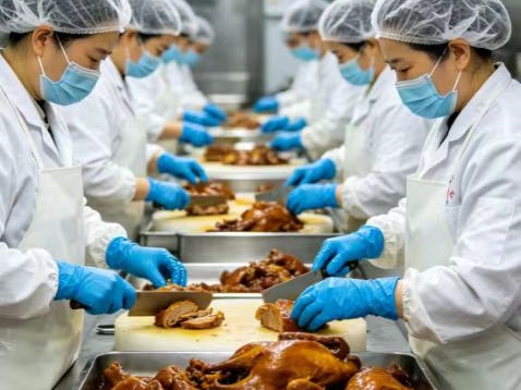食品级丁腈手套为什么以蓝色居多?