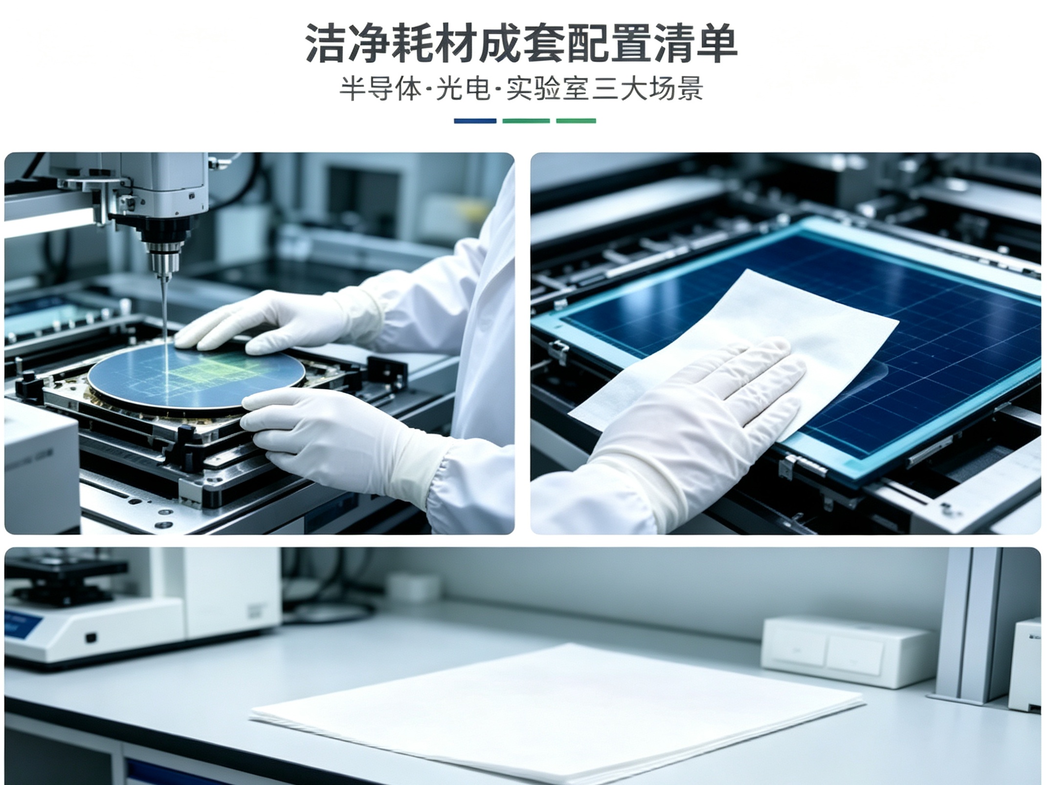 无尘洁净手套选型:精密制造耗材适配逻辑