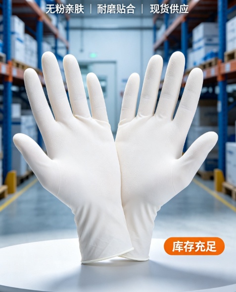 千级净化丁腈手套适合半导体封装与PCB检